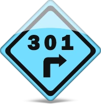 301 redirect sign