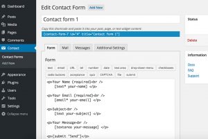 Contact Form Plugins for WordPress