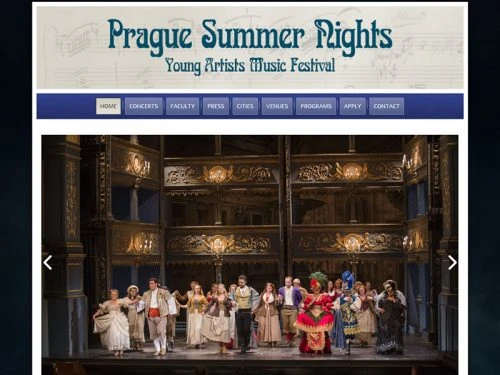 Prague Summer Nights Custom Site